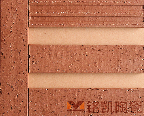 铭凯陶土劈开砖，拉毛砖，防寒抗冻，别墅外墙瓷砖，厂家直销 MK-L6816