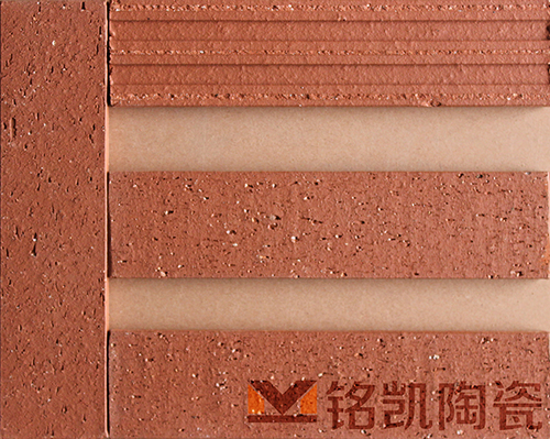 铭凯陶土劈开砖，拉毛砖，防寒抗冻，别墅外墙瓷砖，厂家直销 MK-L6820