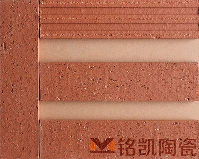 铭凯陶土劈开砖，拉毛砖，防寒抗冻，别墅外墙瓷砖，厂家直销 MK-L6820