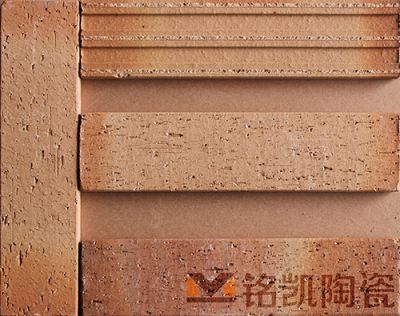 铭凯陶土劈开砖，别墅外墙砖，仿古欧式别墅砖，福建批发 MK-X6832